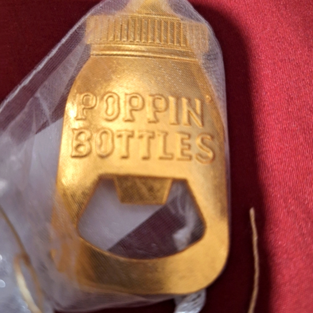 Bottle opener for baby shower